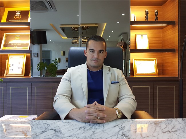 Andres Pira, CEO of Blue Horizon Developments Andres Pira, CEO of Blue Horizon Developments